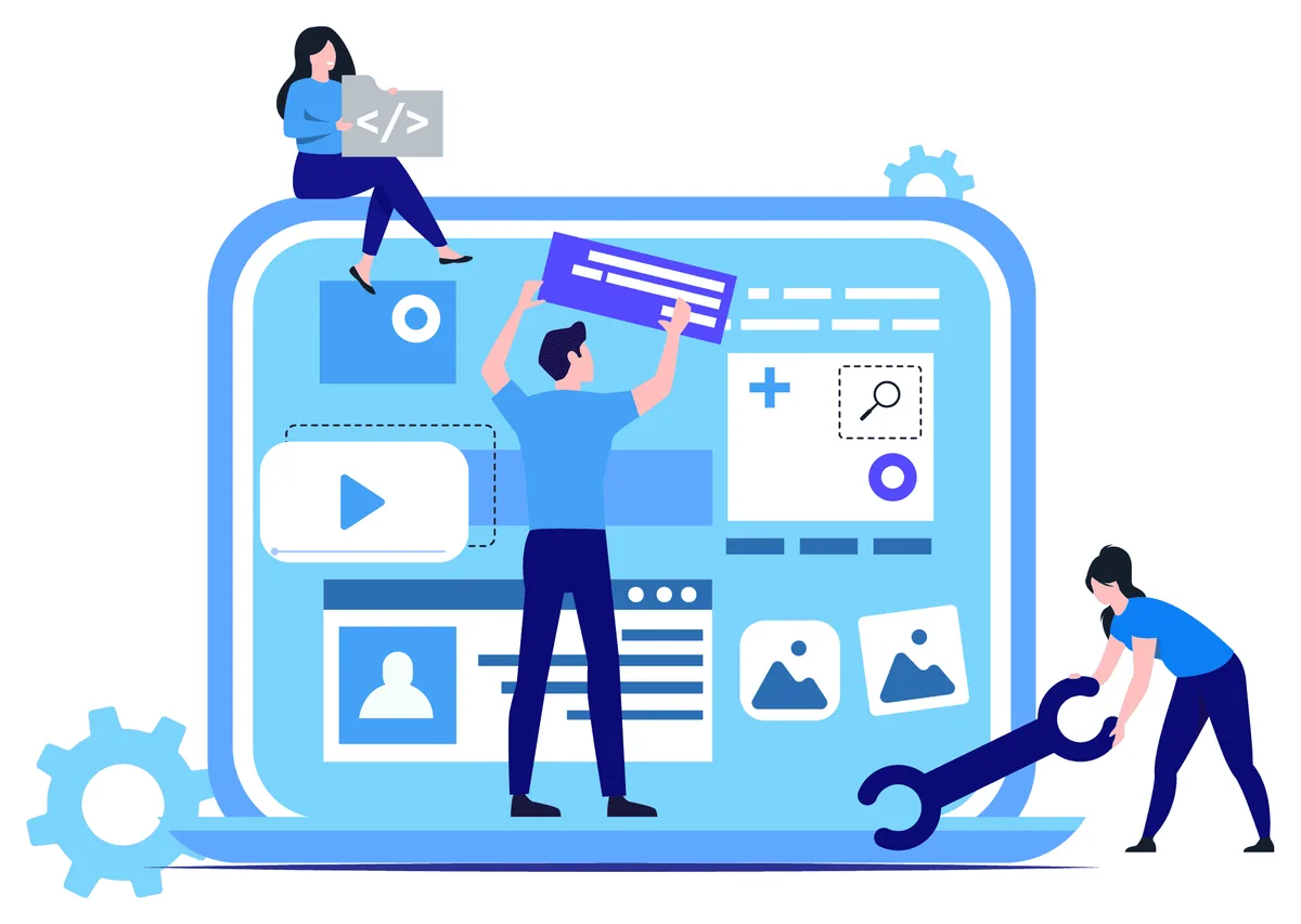 Company Website screenshot